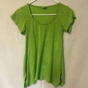 Mossimo Supply Co. Lime Green Swing Shirt